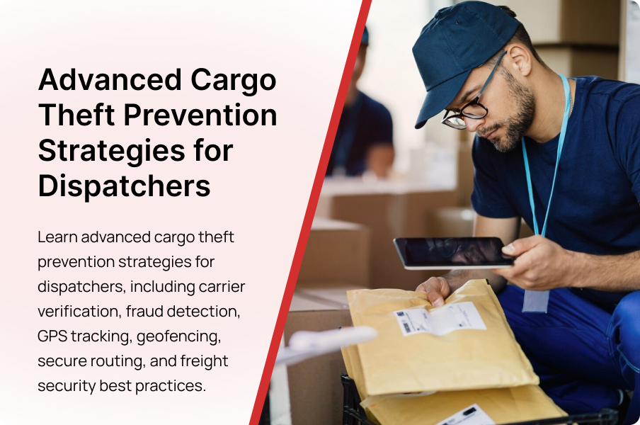 cargotheft prevention strategy for dispatchers