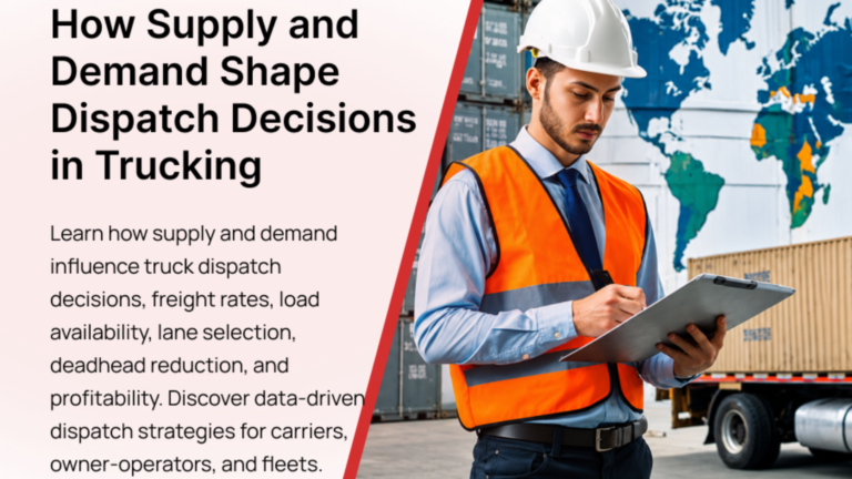 how supply and demand affects dispatch decisions.