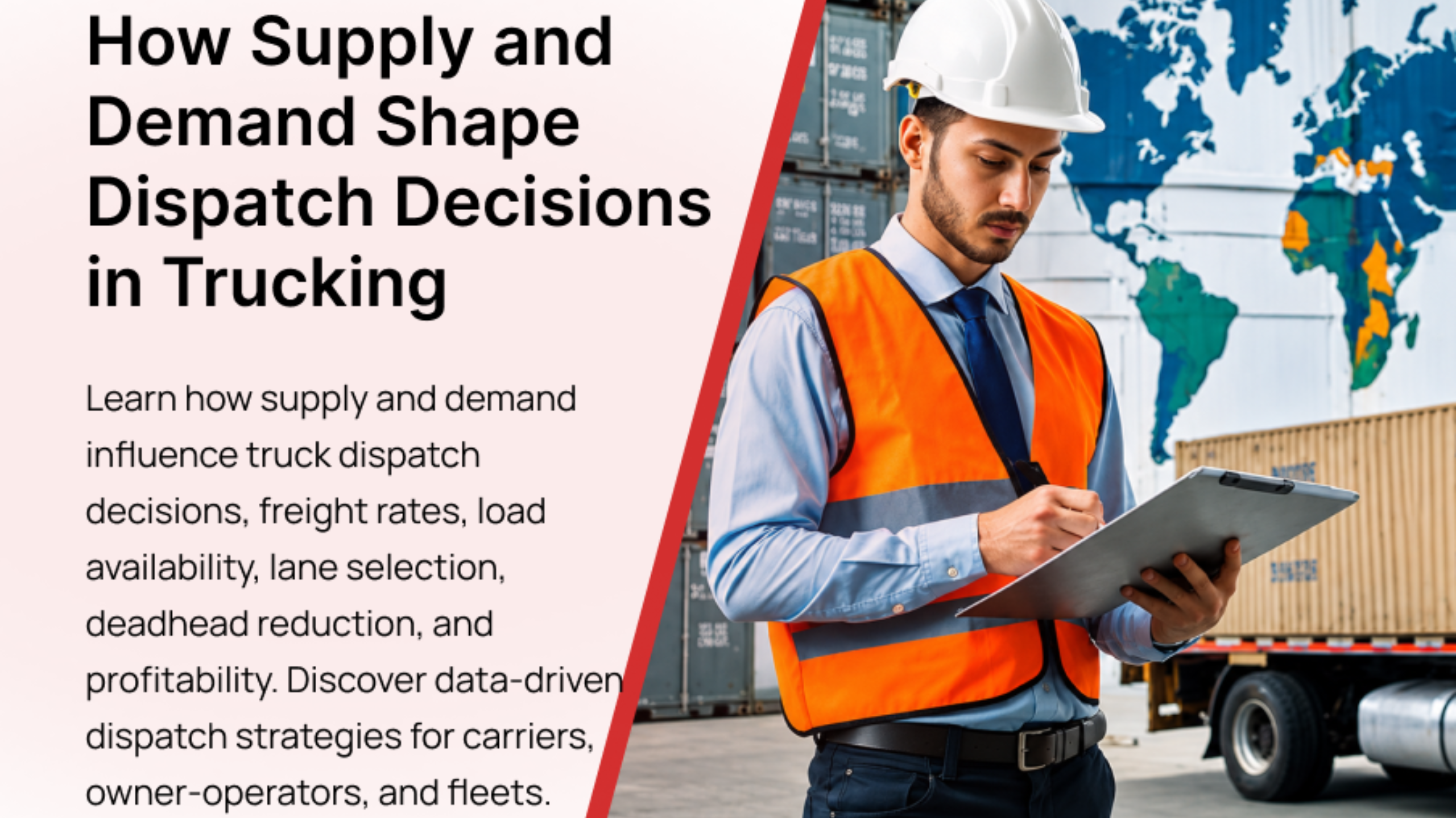 how supply and demand affects dispatch decisions.