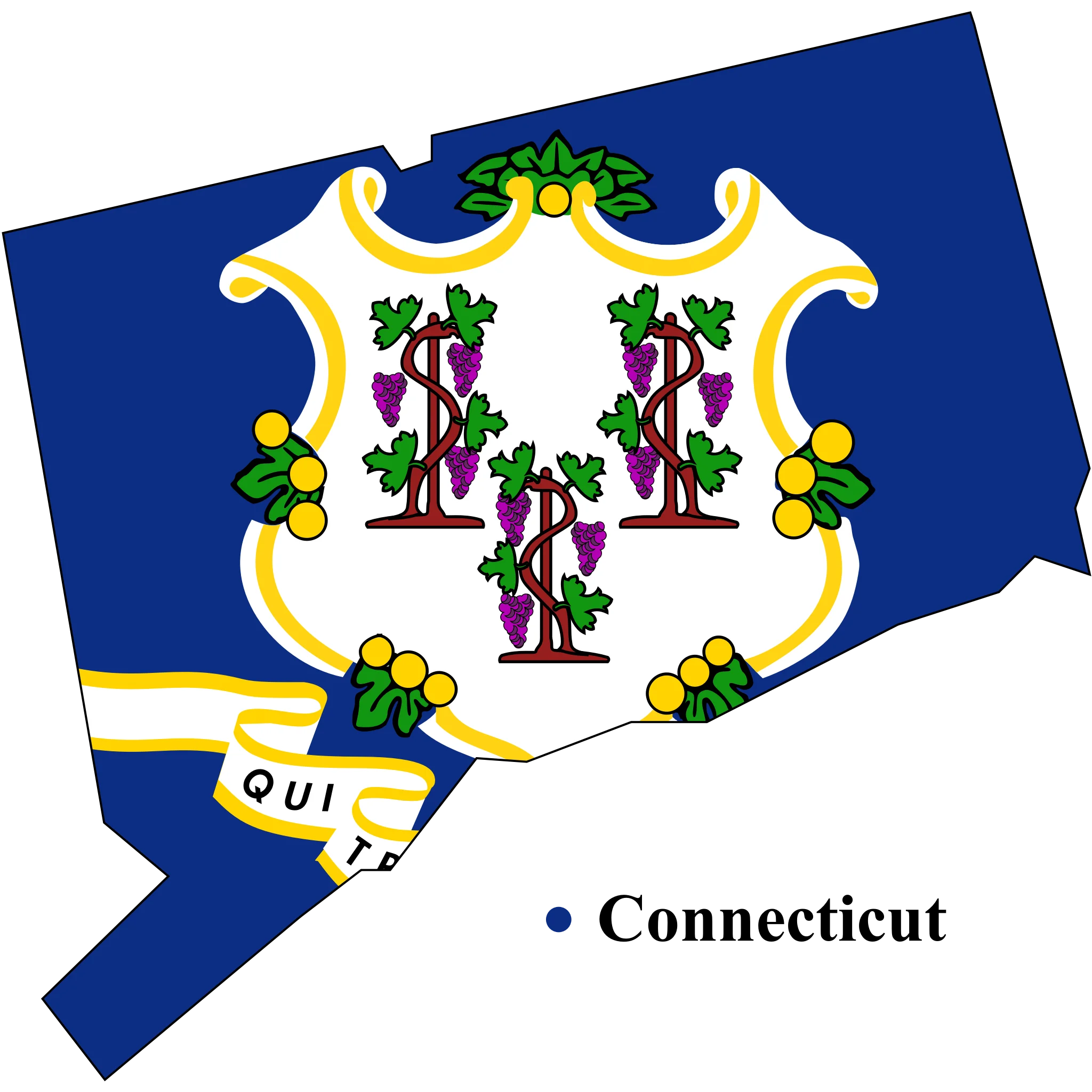 Connecticut State Flag