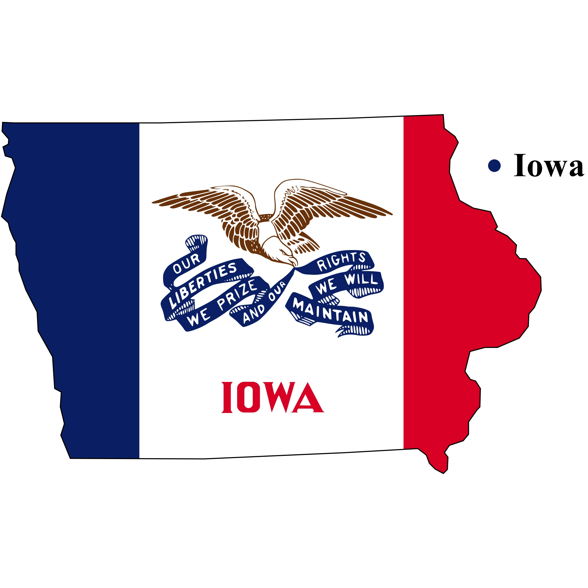 Iowa State Flag