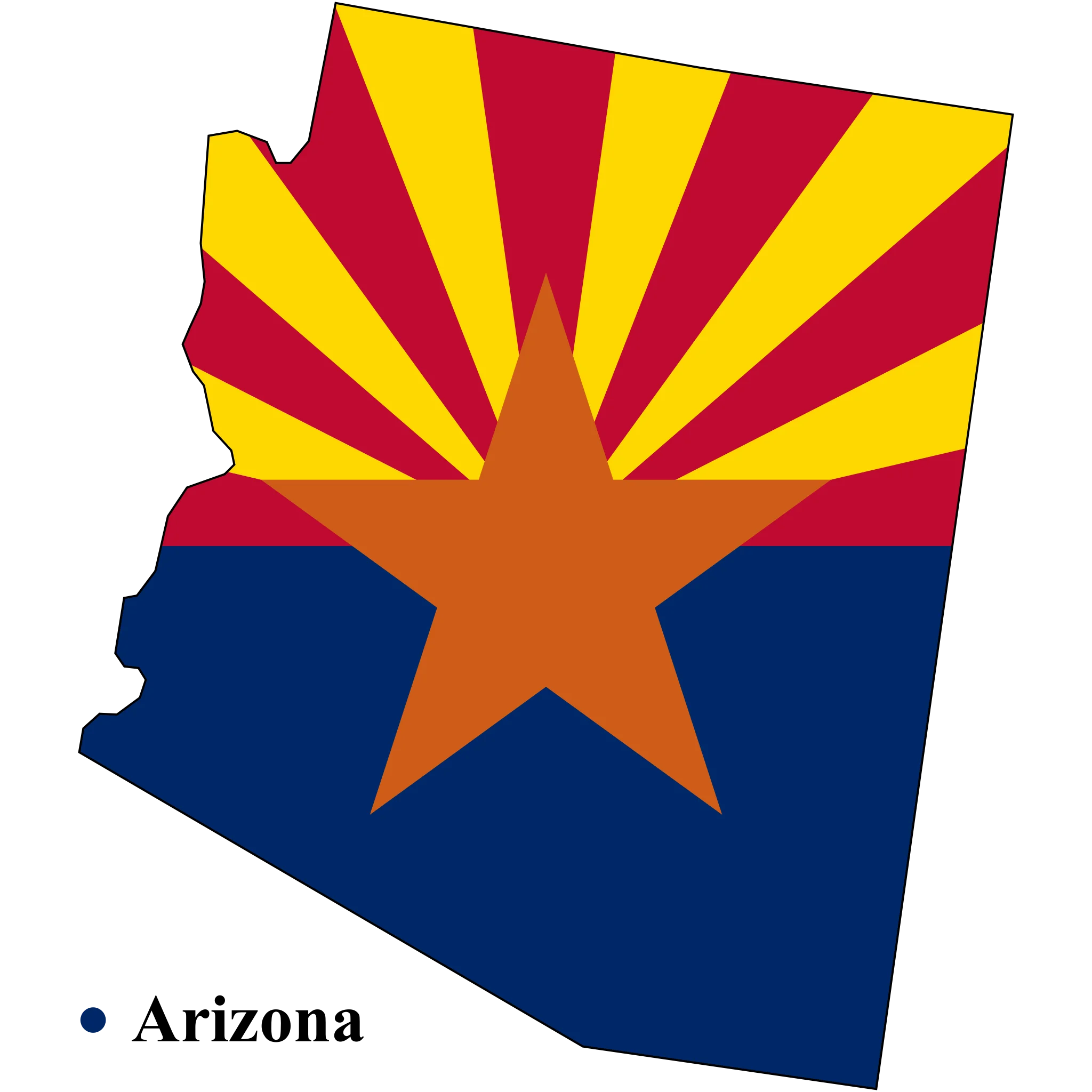 Arizona State Flag