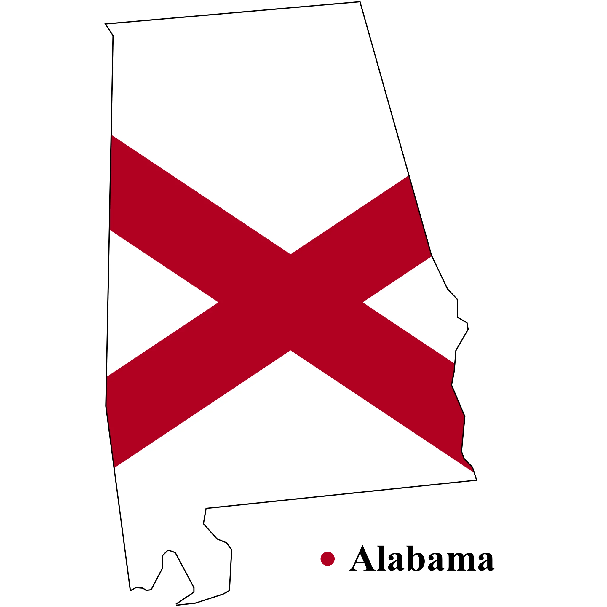 Alabama State Flag