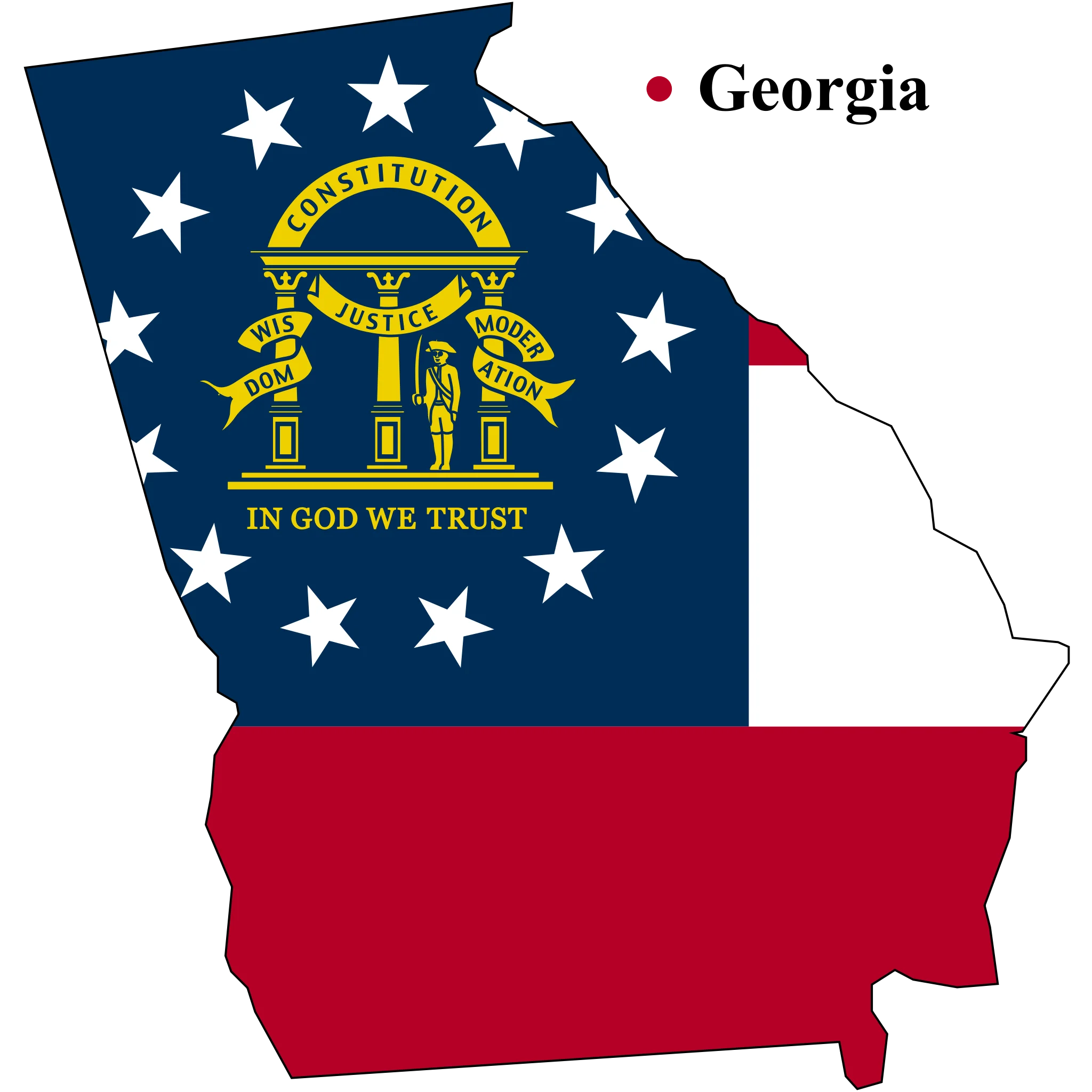 Georgia State Flag
