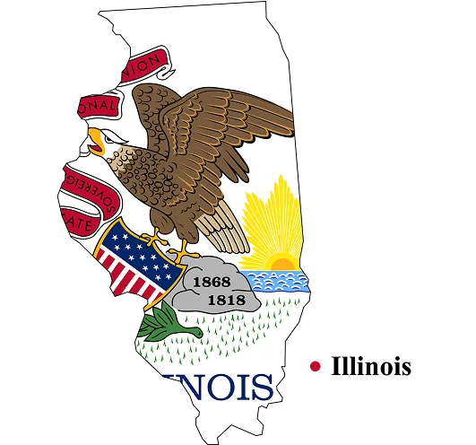 illinois state flag