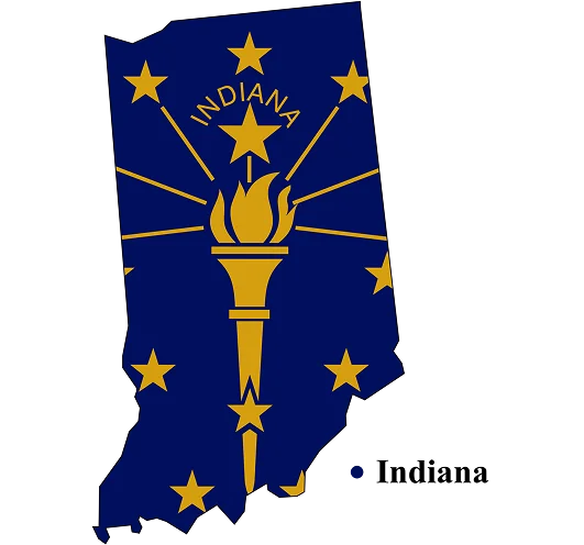 indiana flag indiana flag